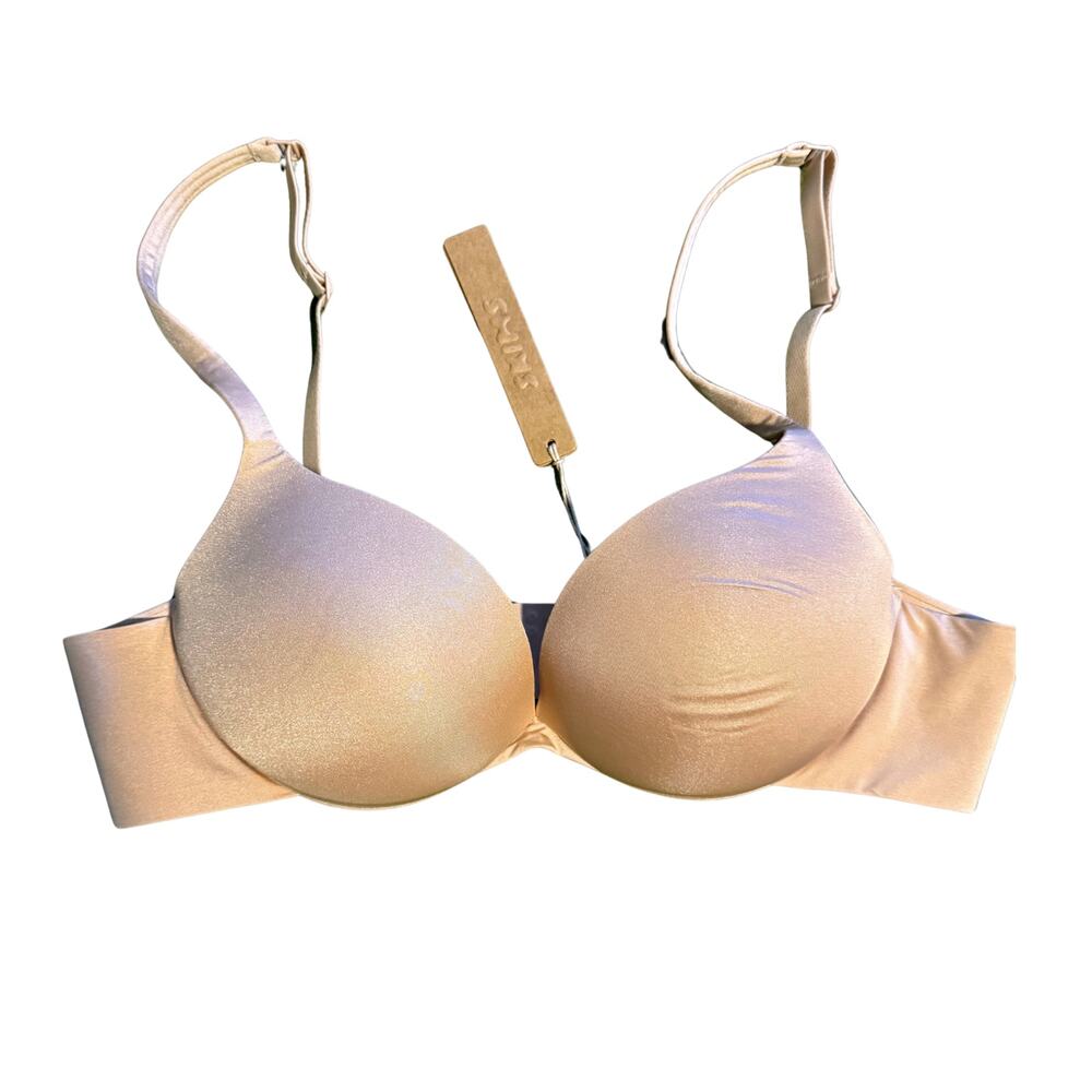 SKIMS Ultimate Push‑Up Bra – Mica (Soft Pink/Neutral) | 36A